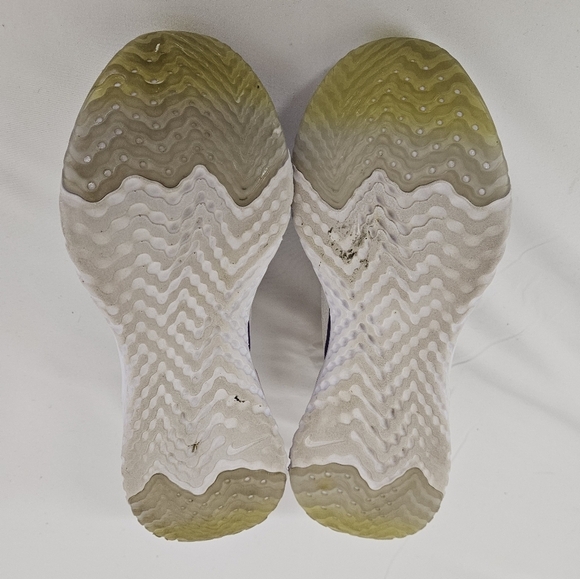 Nike Ephic Phantom React Sneakers White Black Laser, Fuchsia, Psychic Purple 6.5 - Picture 6 of 11